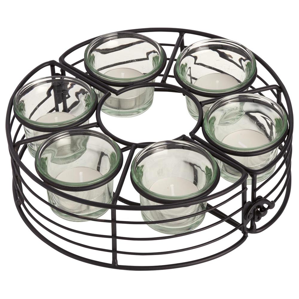 Wilko Metal Parasol Candle Holder Wilko