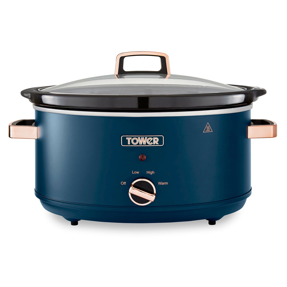 Tower Slow Cooker Blue 6.5 Litre 300W Wilko