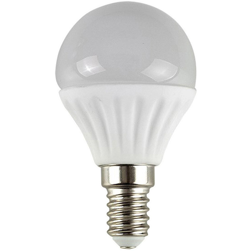 ValueLights 10 Pack E14 LED 4W Cool White Golfball Light Bulb | Wilko