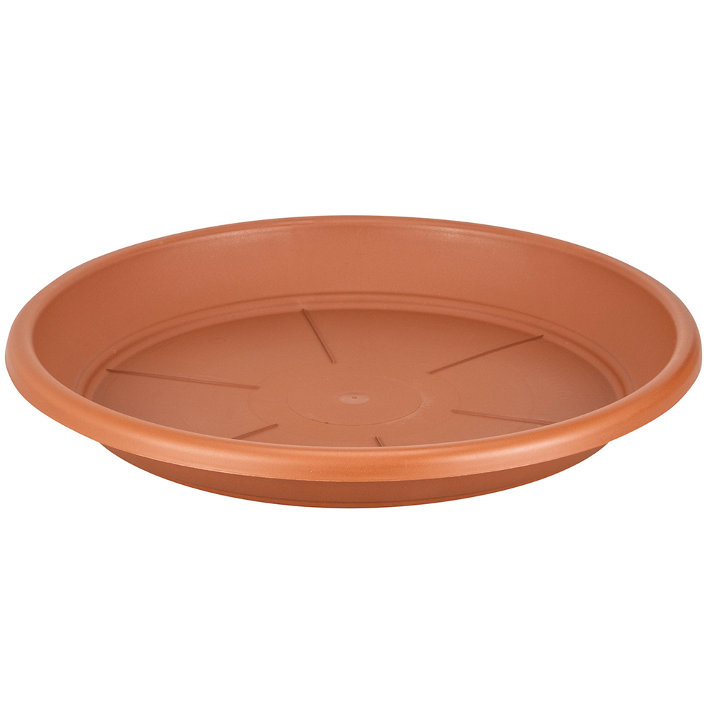 Round Terracotta Plant Pot Saucer 40cm Wilko