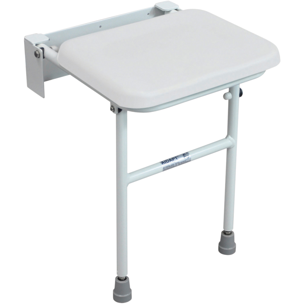 Aidapt Solo Wall Mounted Compact Padded Shower Seat | Wilko
