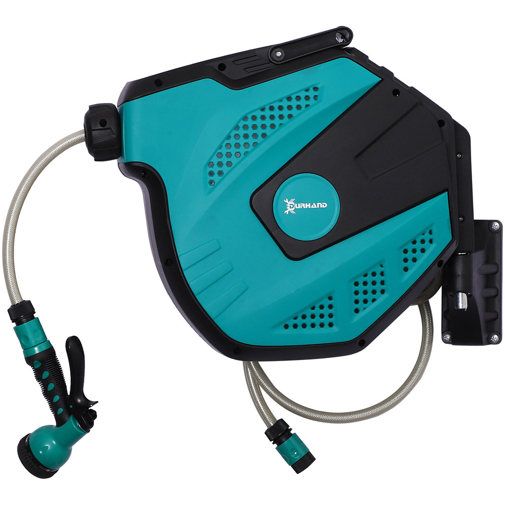 DURHAND Water Hose Reel 15m Wilko