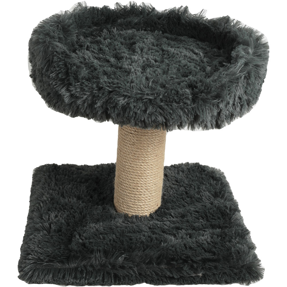 Happy Pet Maulden Cat Scratch Post Charcoal Wilko