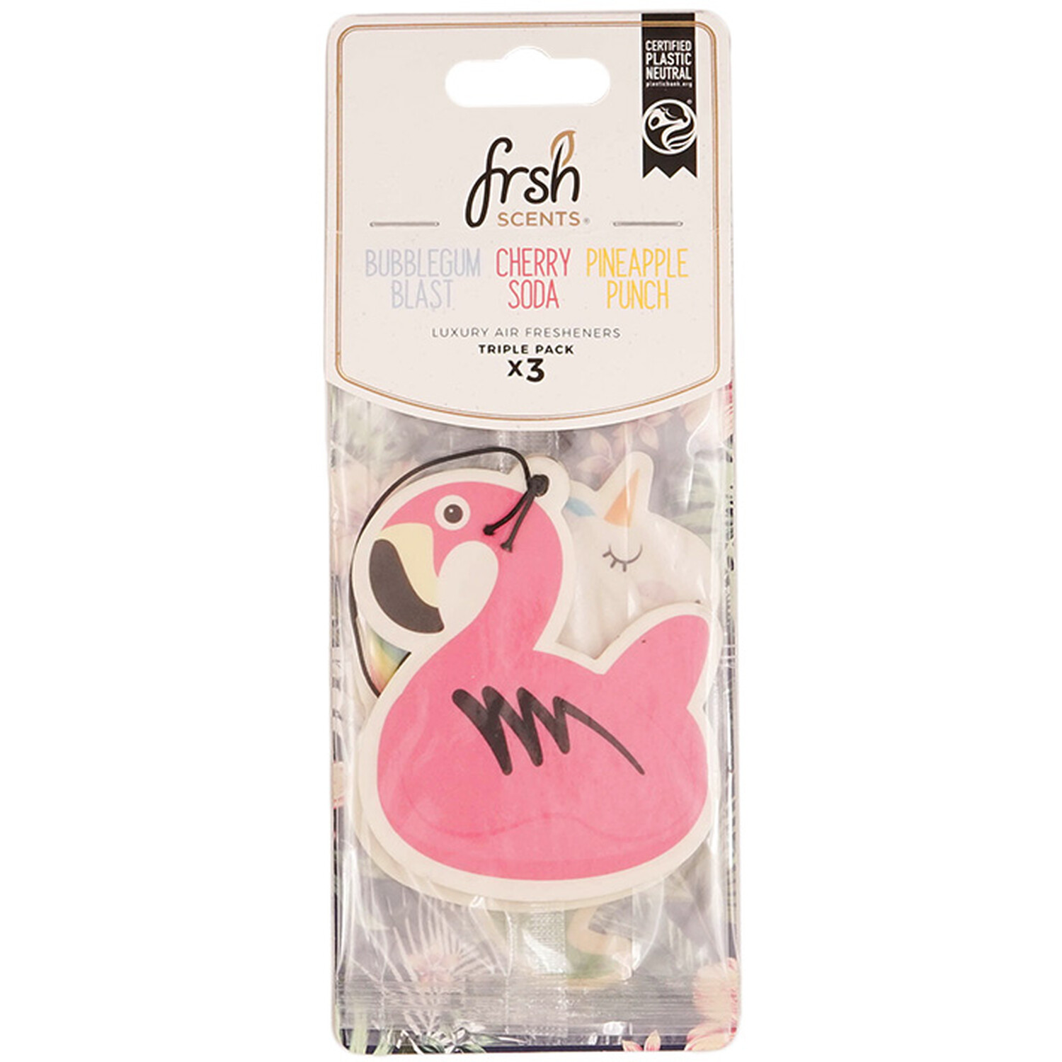 Pack of 3 Frsh Scents Vacation Air Fresheners Wilko