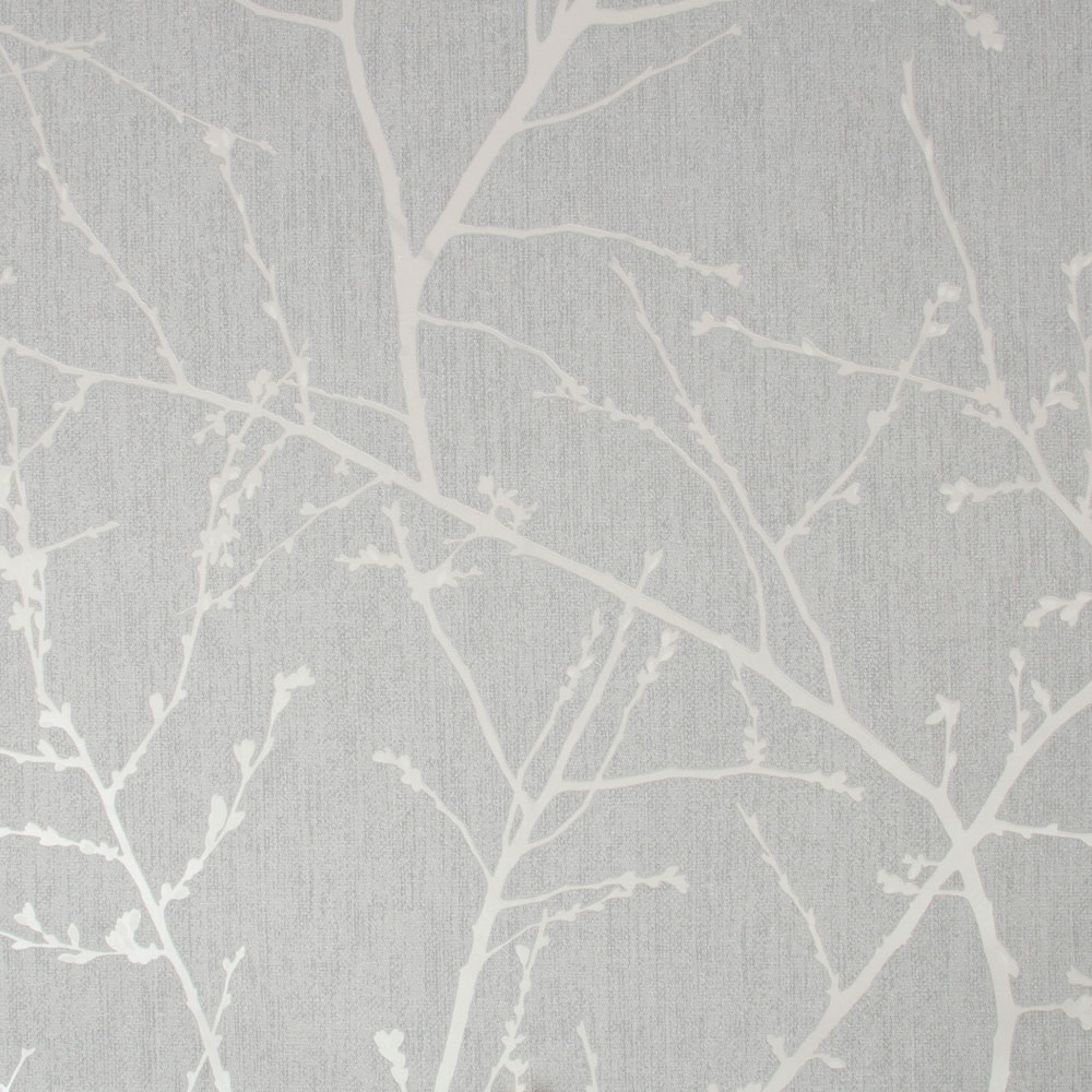 Superfresco Easy Innocence Grey Wallpaper Wilko