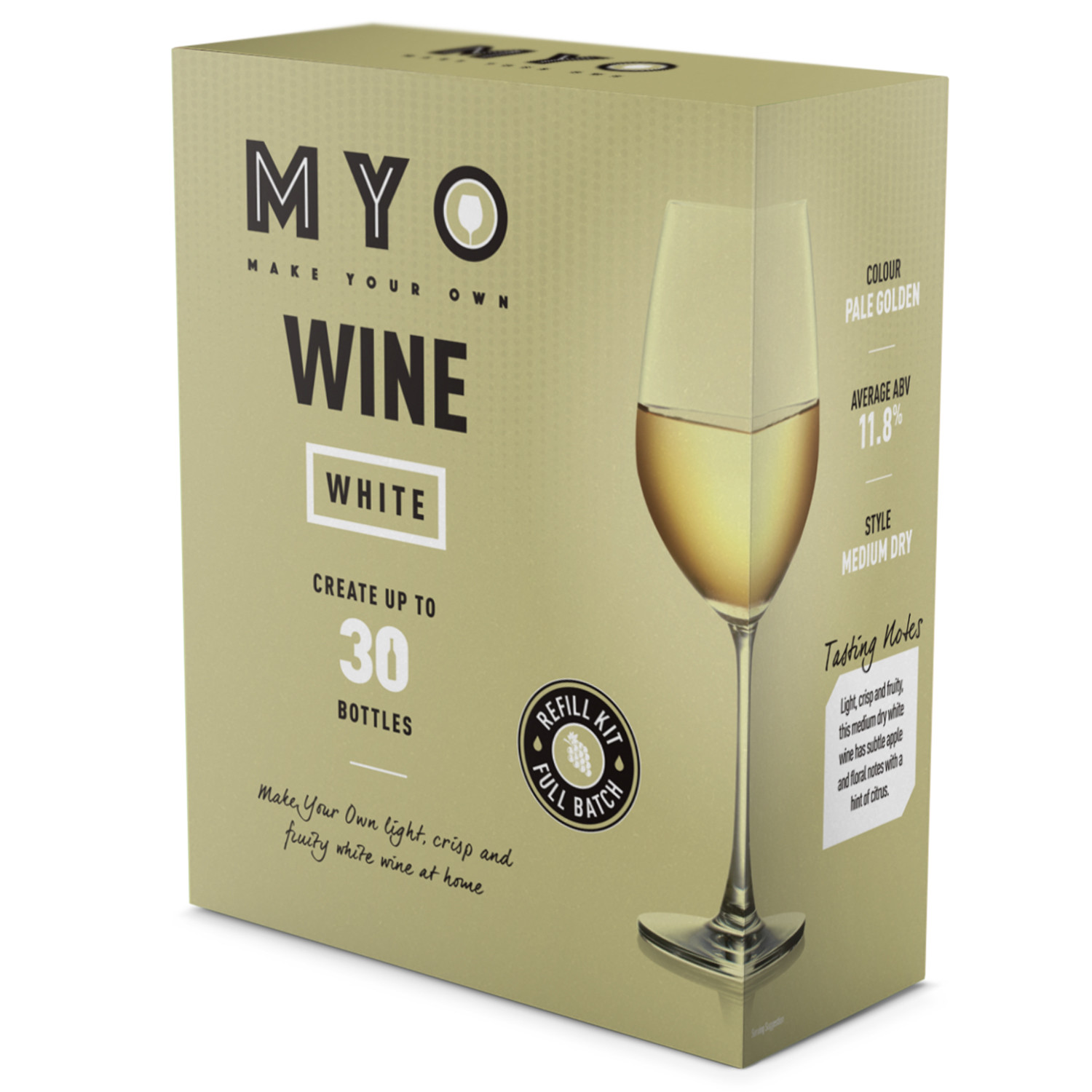 Make Your Own White Wine Refill Kit Wilko