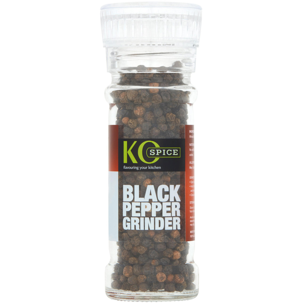 Ko Spice Black Pepper Grinder 50g Wilko
