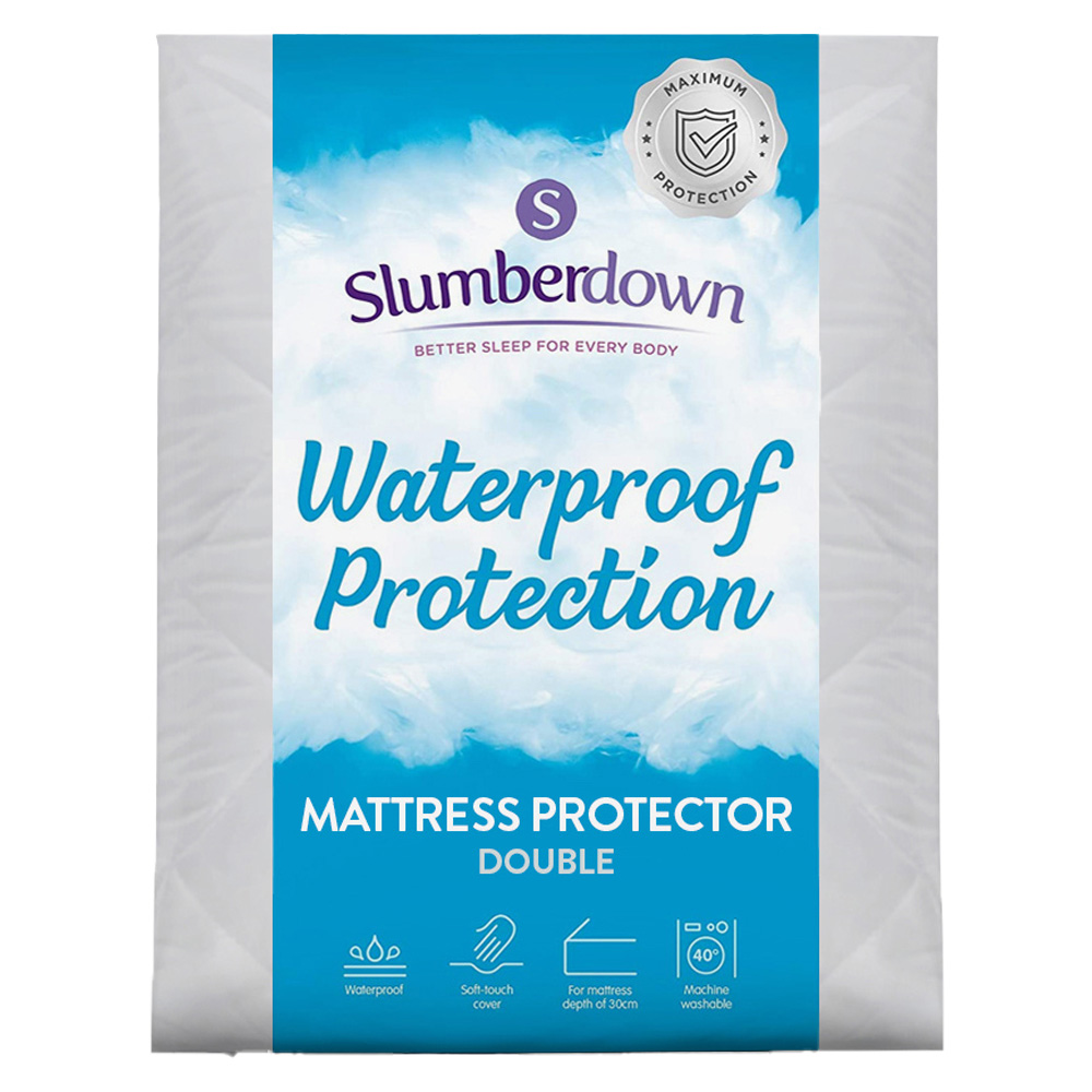 Slumberdown Double Waterproof Mattress Protector Wilko