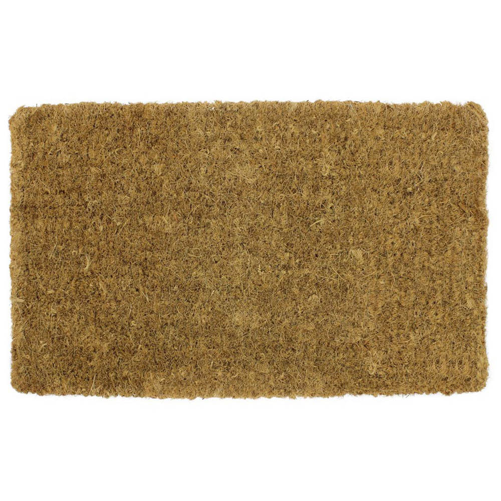 JVL Ryburn Nat Coir Doormat 35 x 60cm Wilko