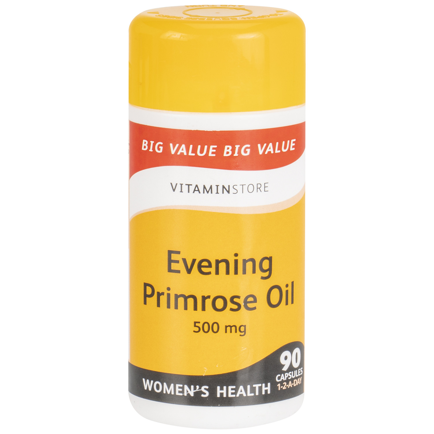 500mg Evening Primrose Oil Capsules 90 Wilko