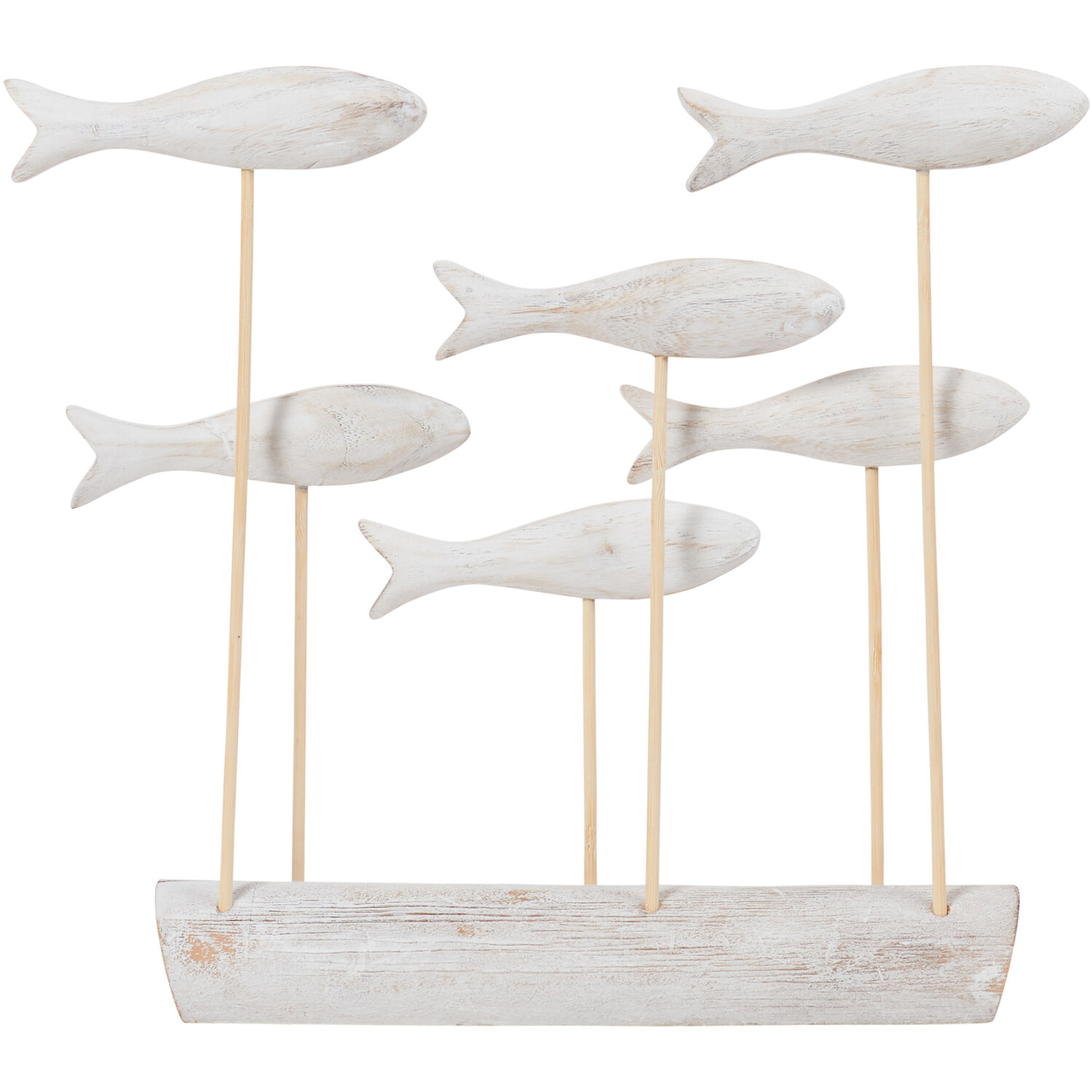 Floating Fish Ornament White Wilko