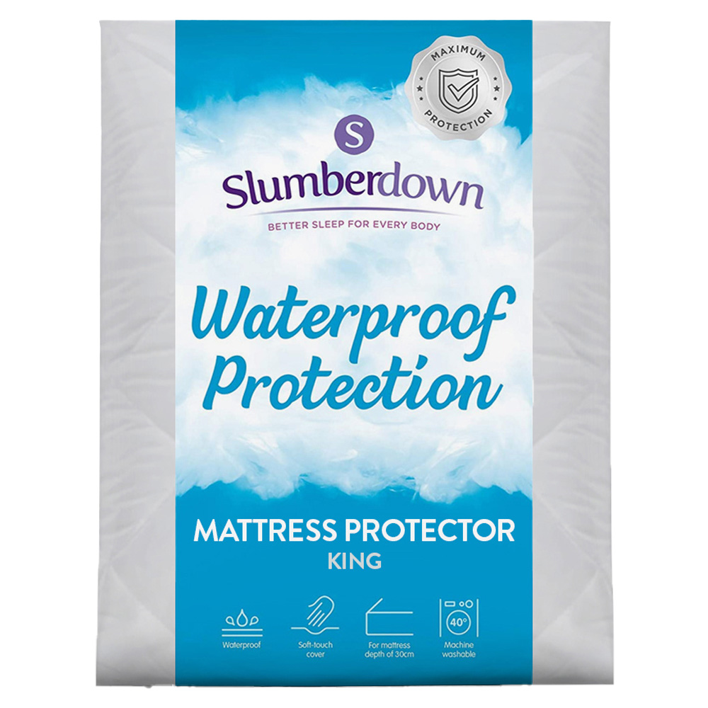 Slumberdown King Waterproof Mattress Protector Wilko