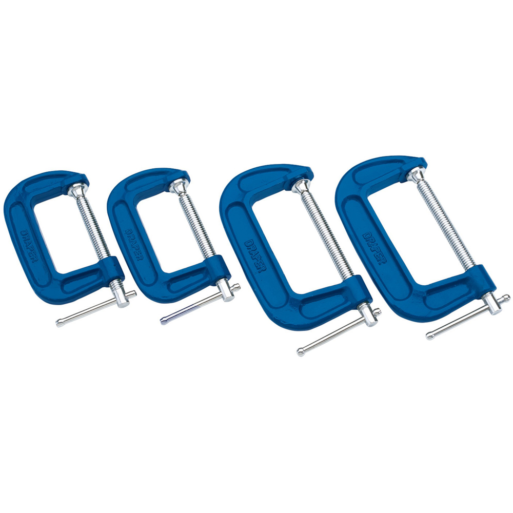Draper C Clamp 4 Piece Set Wilko