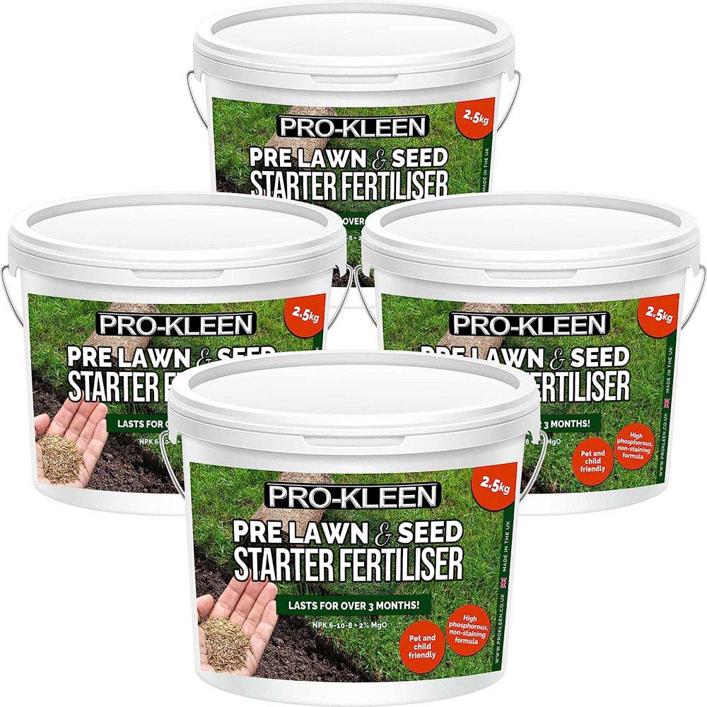 ProKleen Pre Lawn and Seed Starter Fertiliser 10kg Wilko
