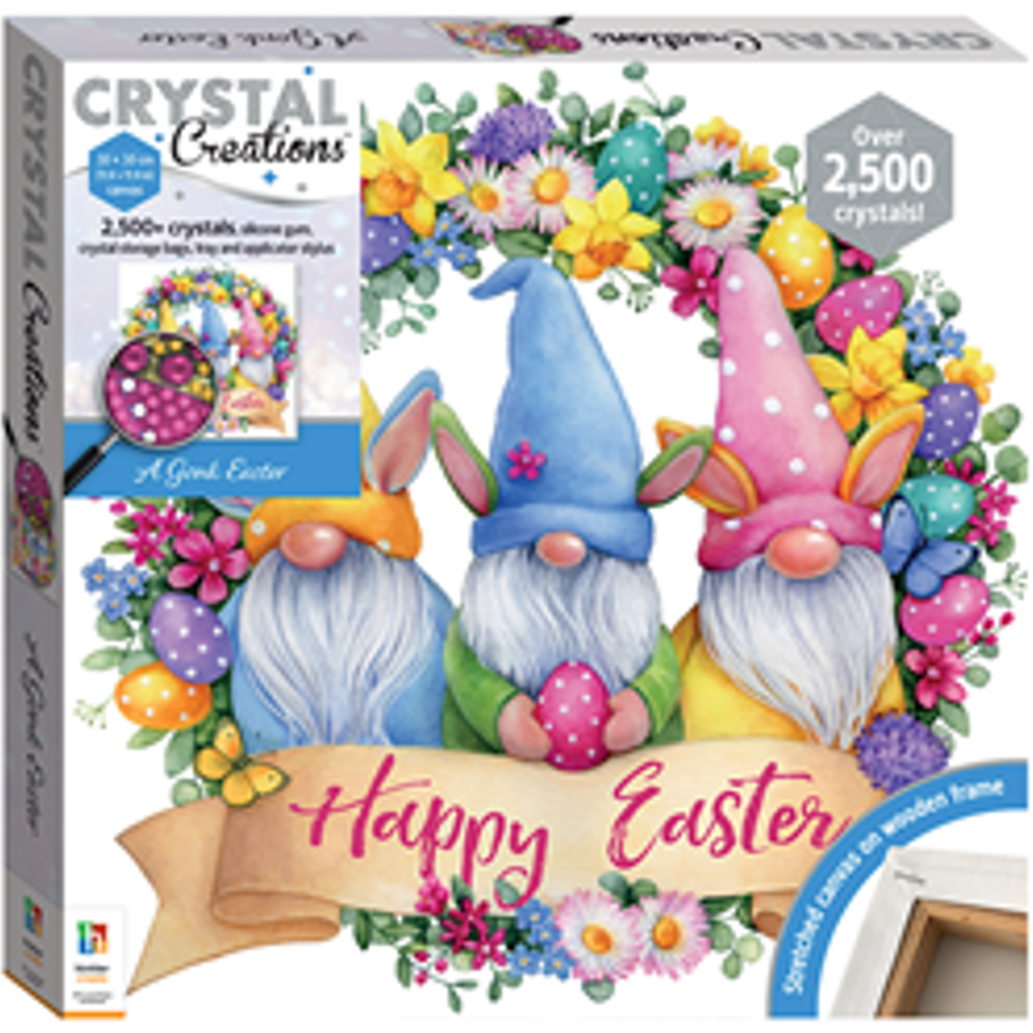 Hinkler Crystal Creations Make Your Own Easter Gonk Kit Wilko