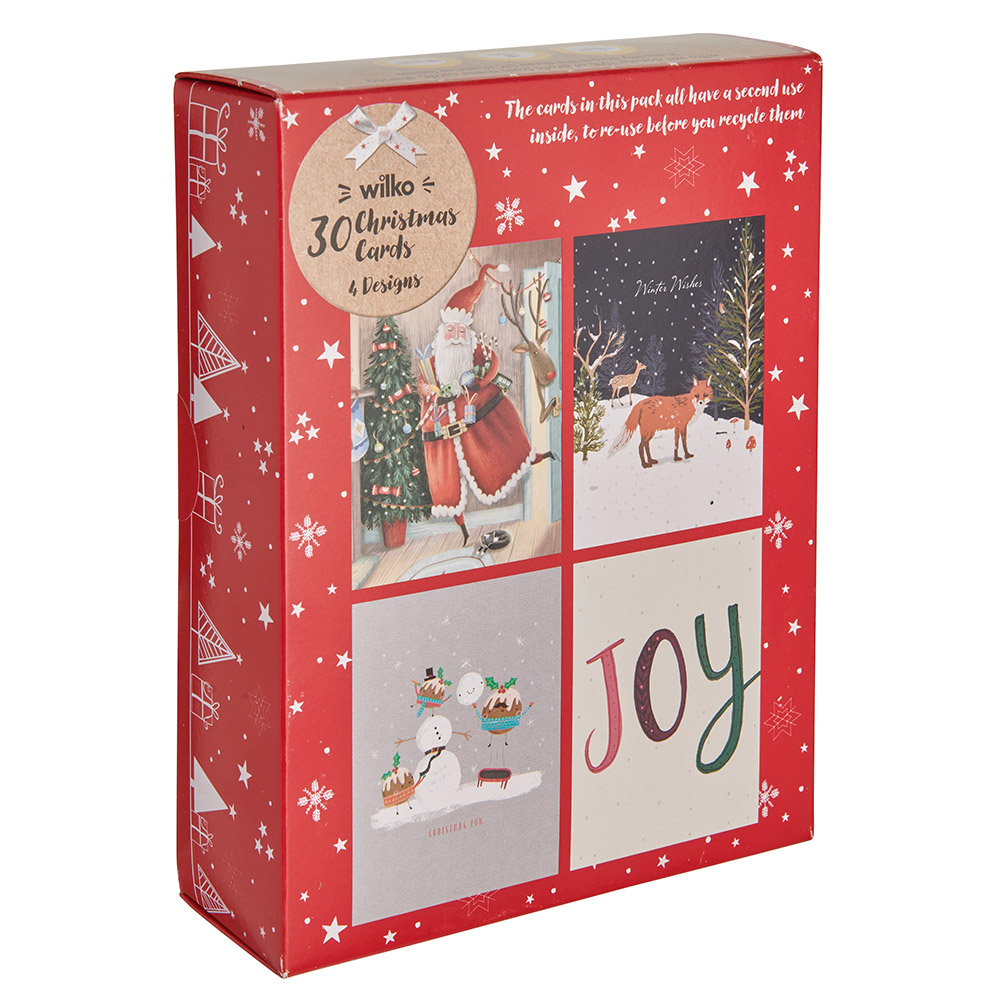 Wilko Bumper Pack Cards 30 Pack Wilko