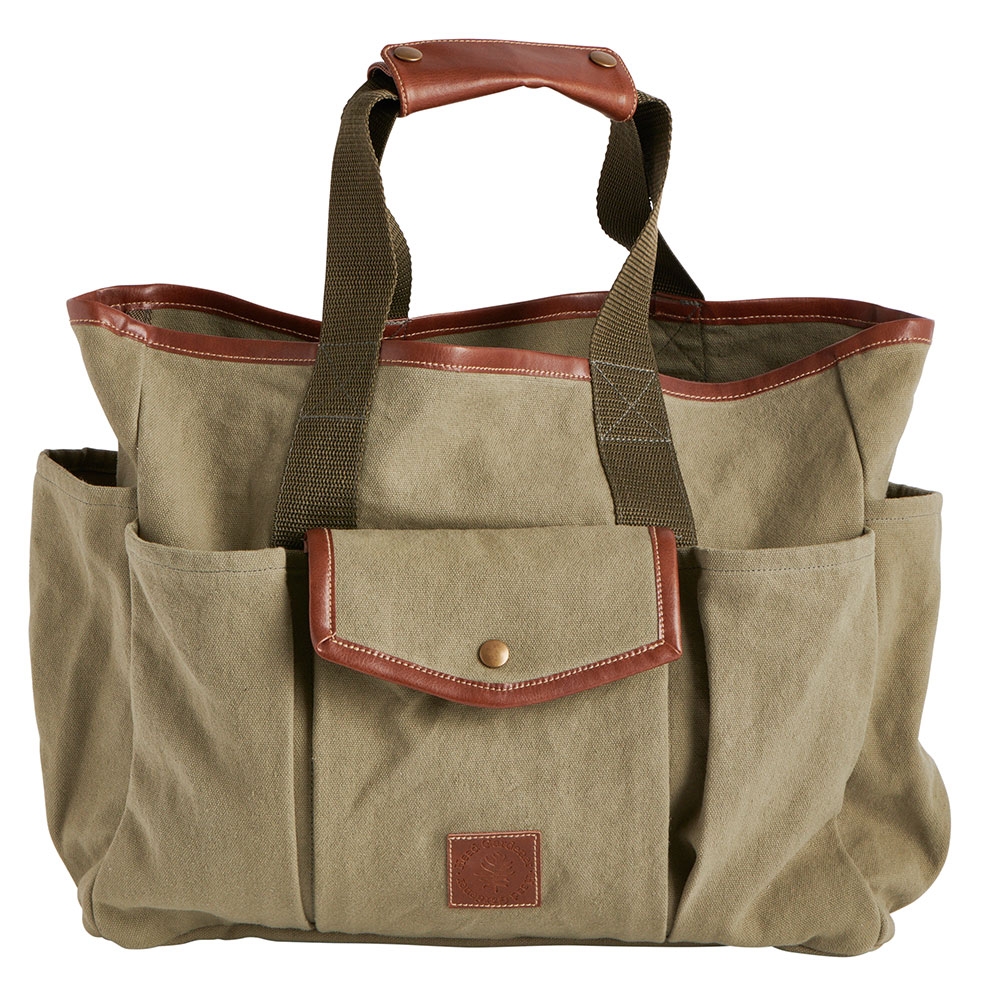 Wilko Green Canvas Garden Bag Wilko
