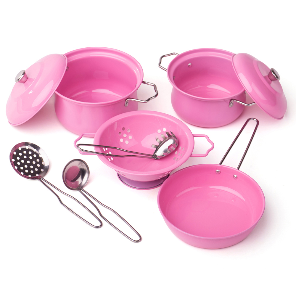 Tidlo Kids Pink Cookware Set Wilko