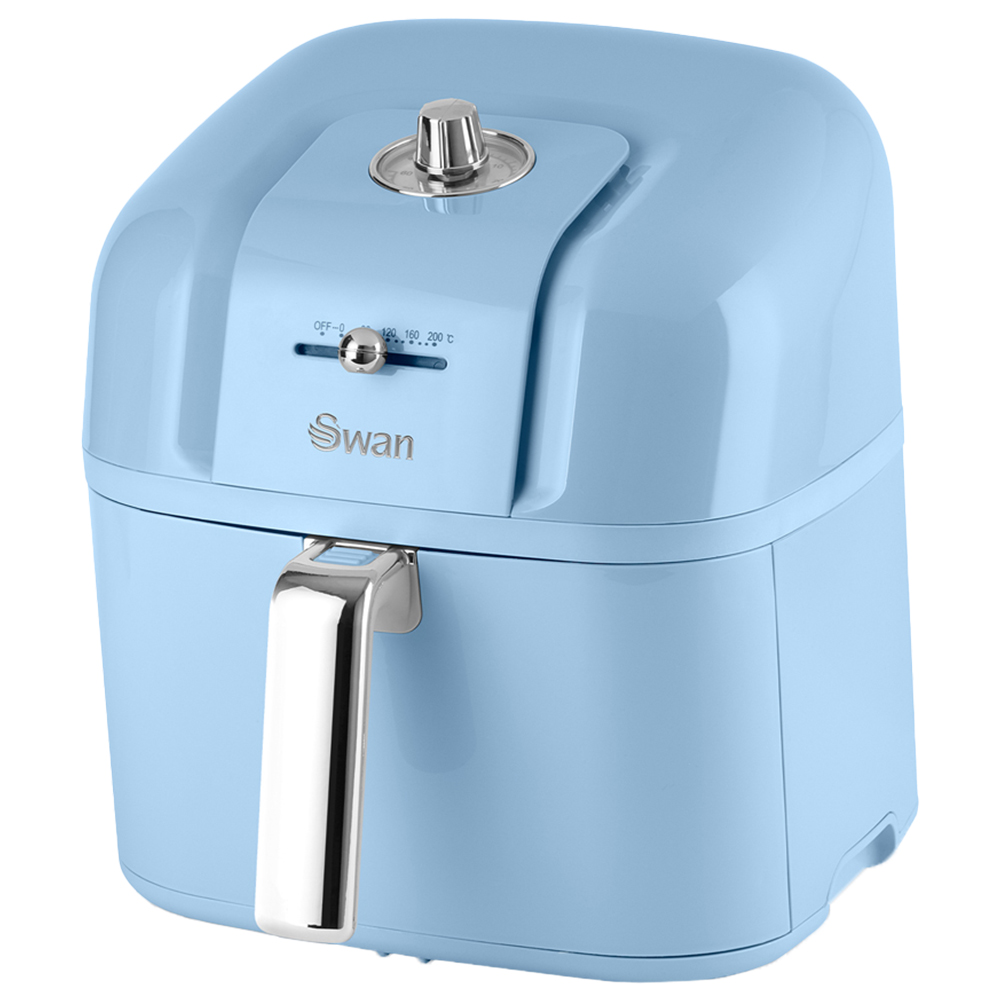 Swan SD10510BLN Blue 6L Retro Manual Air Fryer Wilko
