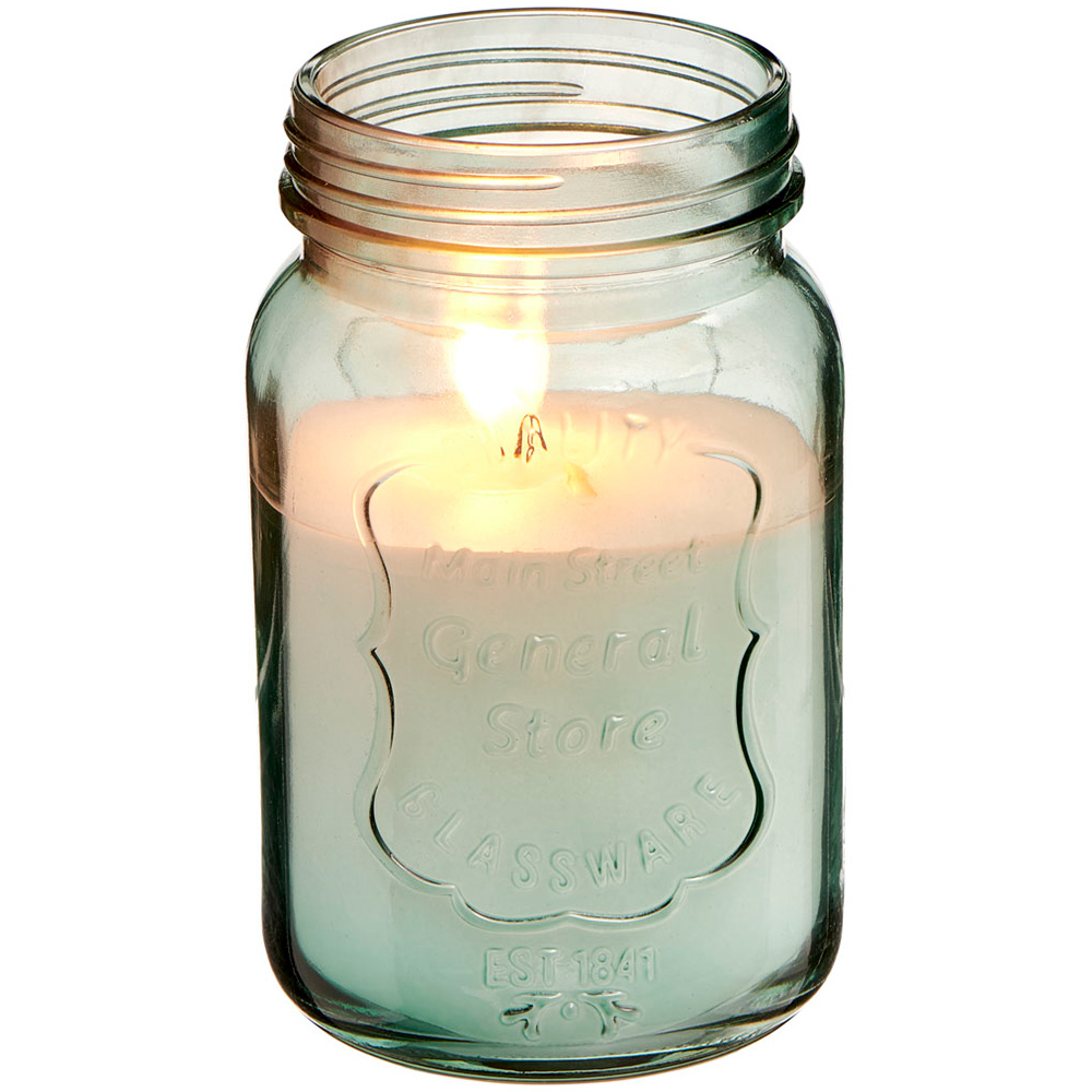 Wilko Citronella Mason Jar Candle Pot Wilko