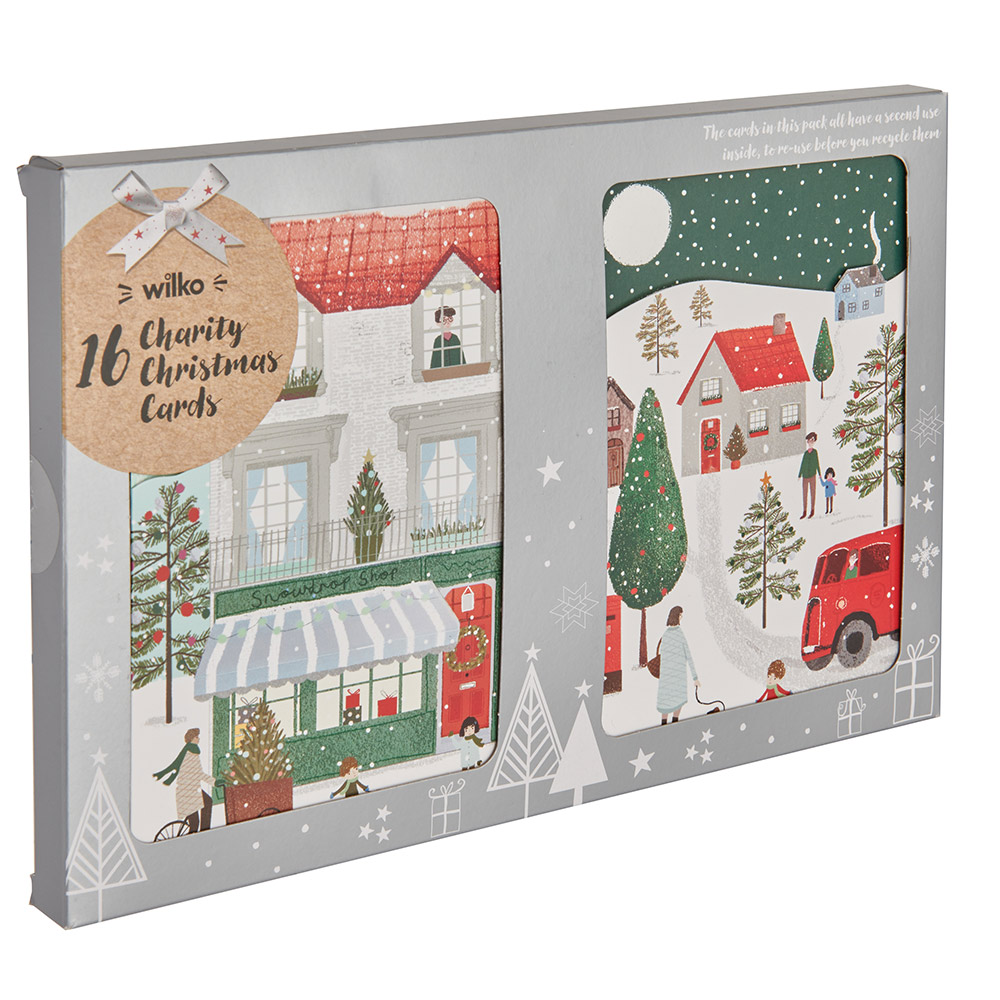 Wilko Duo Village Cards 16 Pack Wilko