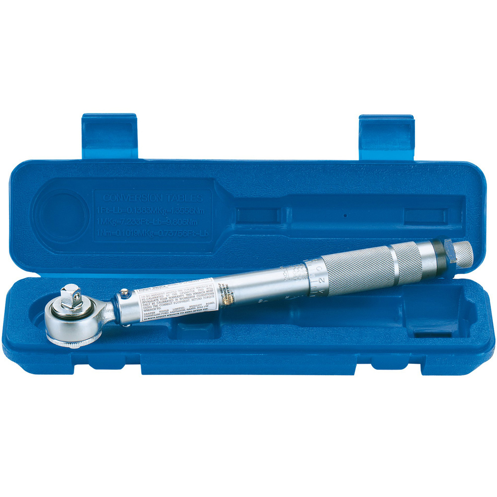 Draper 1/2inch Square Drive Ratchet Torque Wrench Wilko