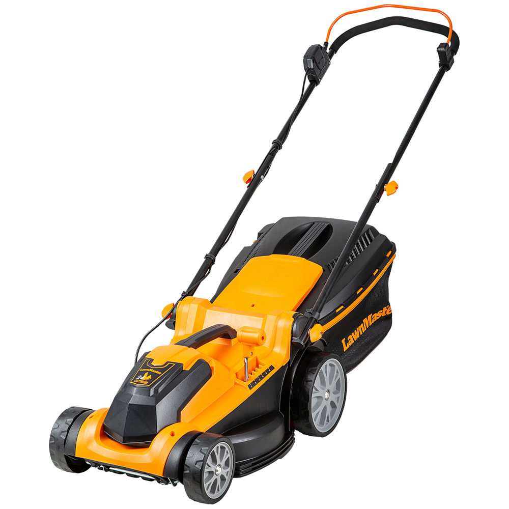 LawnMaster 24V 37cm Cordless Lawn Mower Wilko