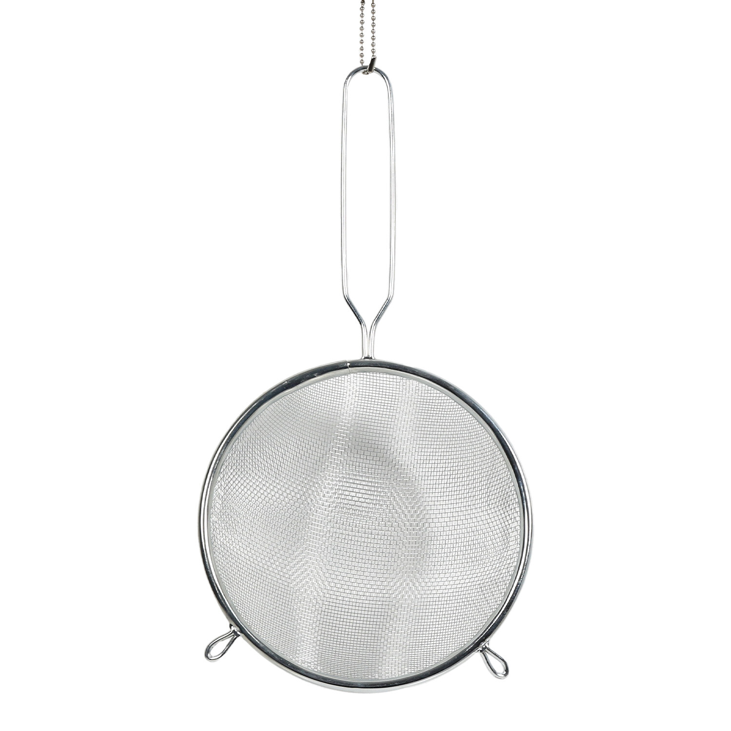 Stainless Steel Strainer Silver / 16cm Wilko
