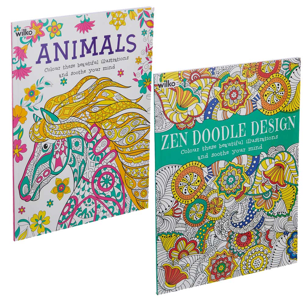 Wilko Mindfulness Colouring Book Wilko