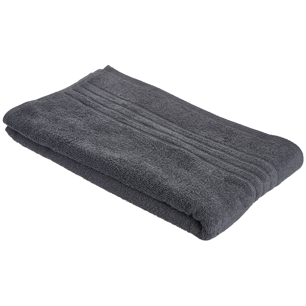 Wilko Grey Bath Sheet Wilko