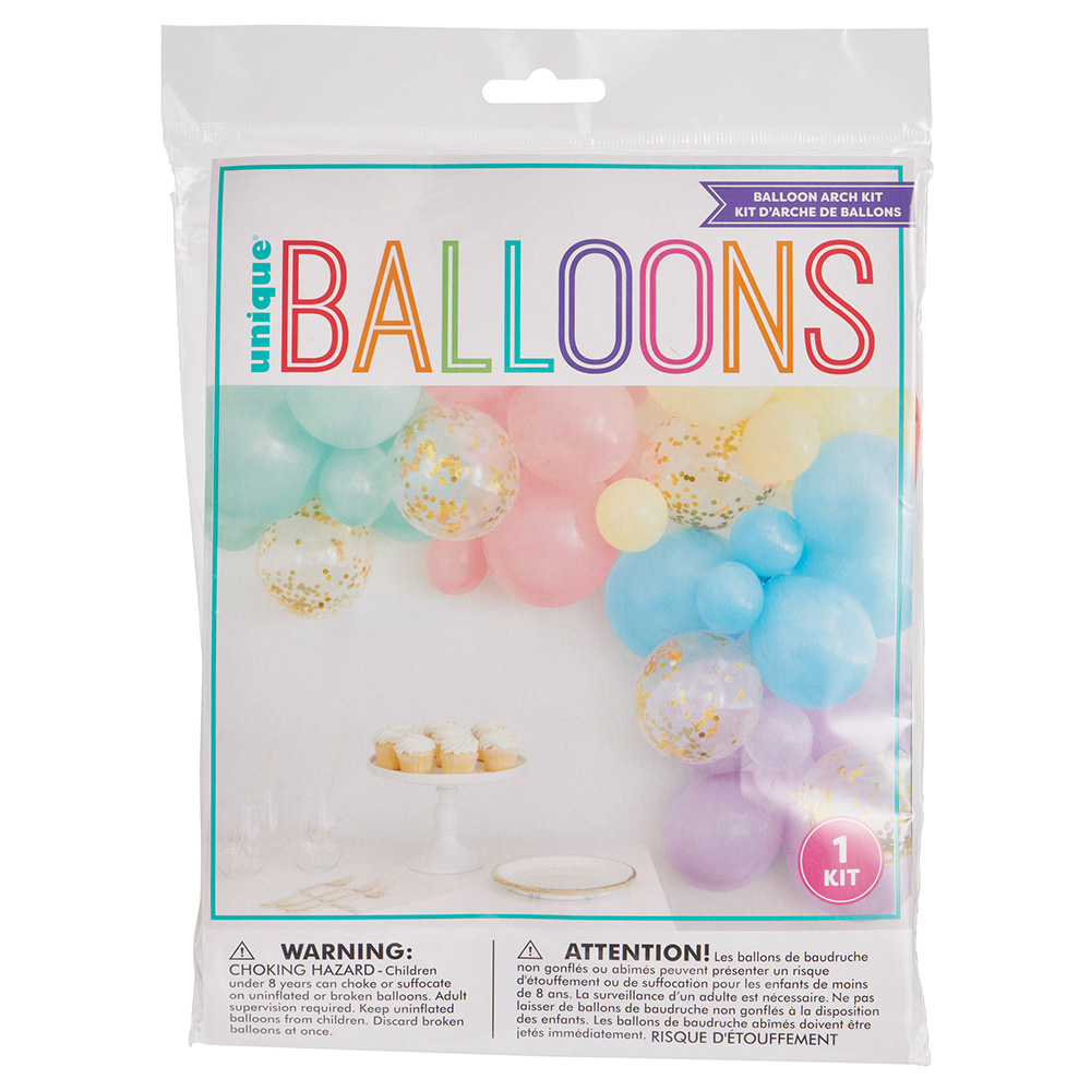 Pastel Balloon Arch Kit Wilko