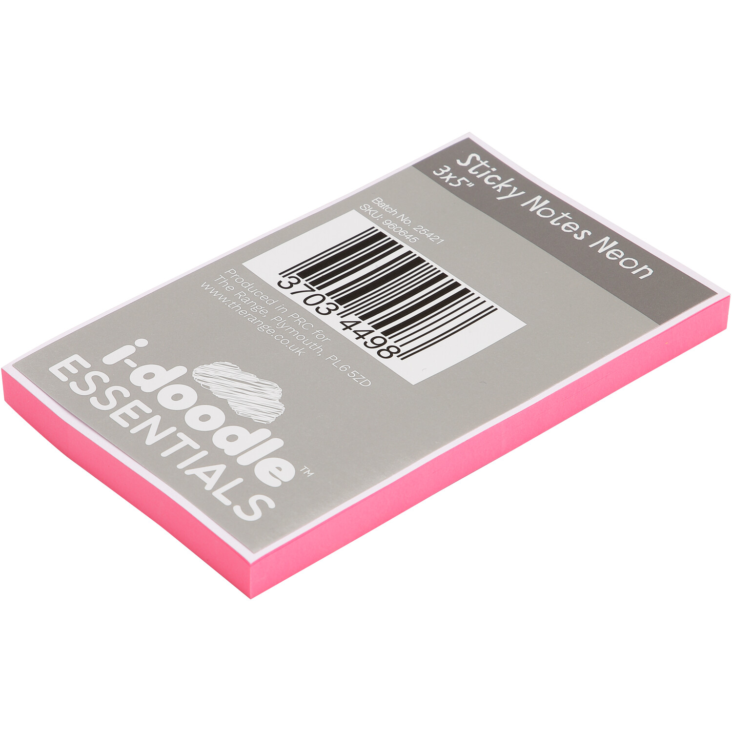 Neon Sticky Notes 3x5 Wilko