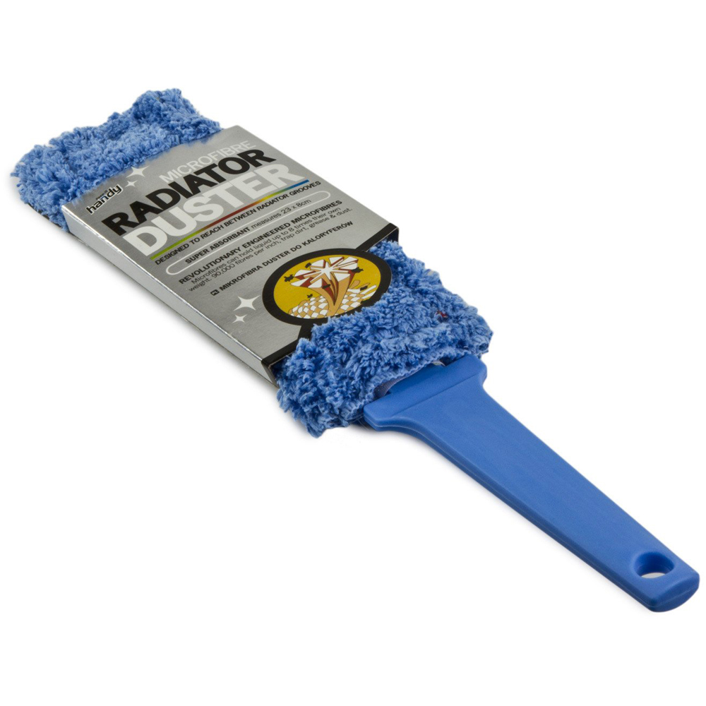 Keep It Handy Blue Microfibre Radiator Duster Wilko
