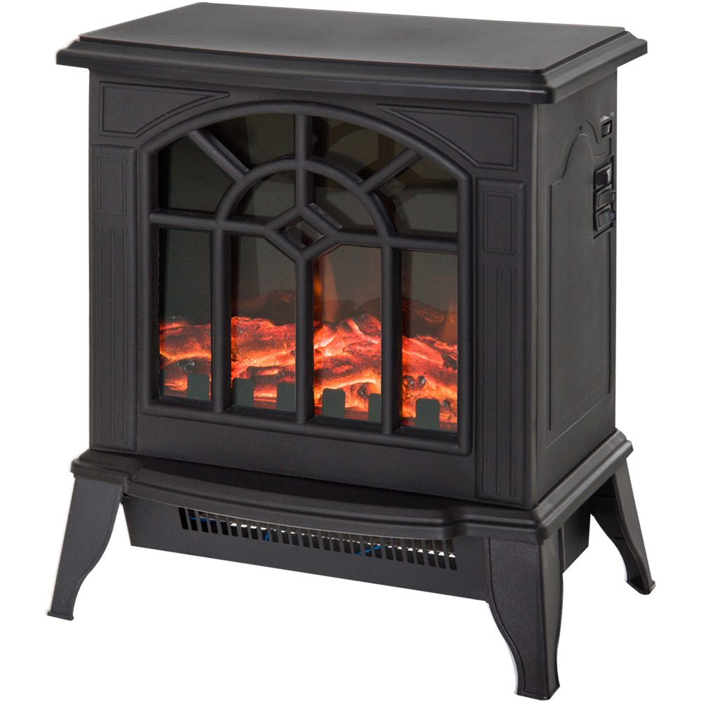 Ava Stove Flame Effect Fireplace Heater Wilko