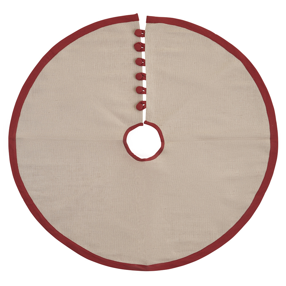 Wilko Winter Hessian Tree Skirt Wilko