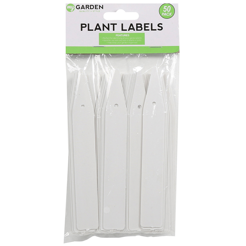 My Garden Plant Labels 50 Pack Wilko