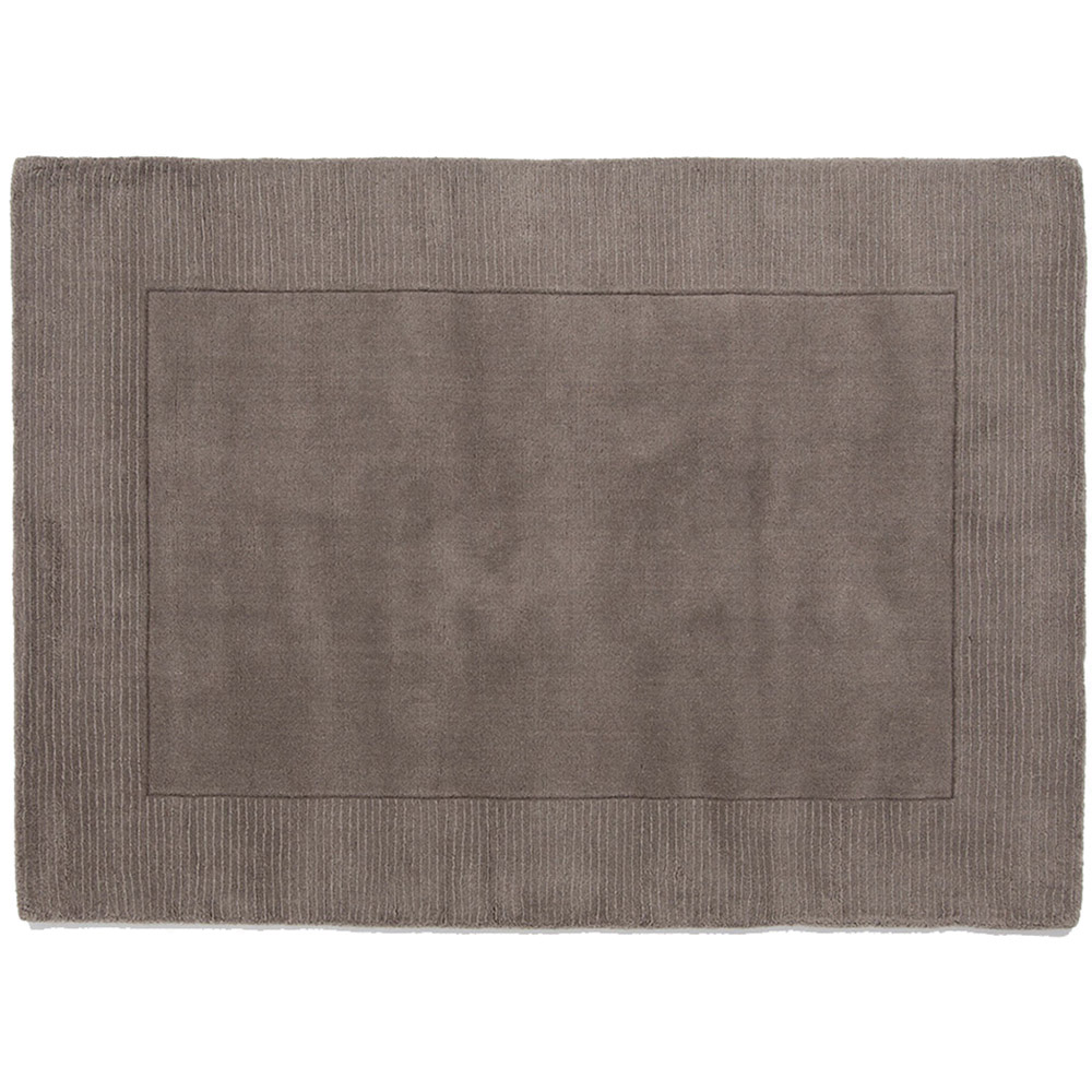 Esme Grey Wool Rug 160 x 230cm | Wilko