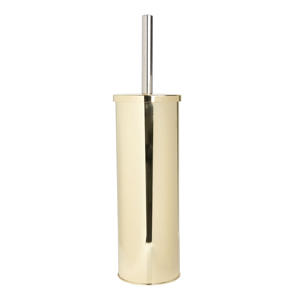 Wilko Gold Toilet Brush Holder Wilko
