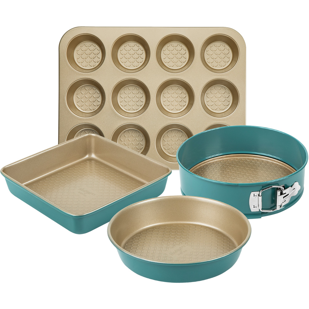 Nadiya x Prestige 0.8mm 4 Piece Bakeware Set Wilko