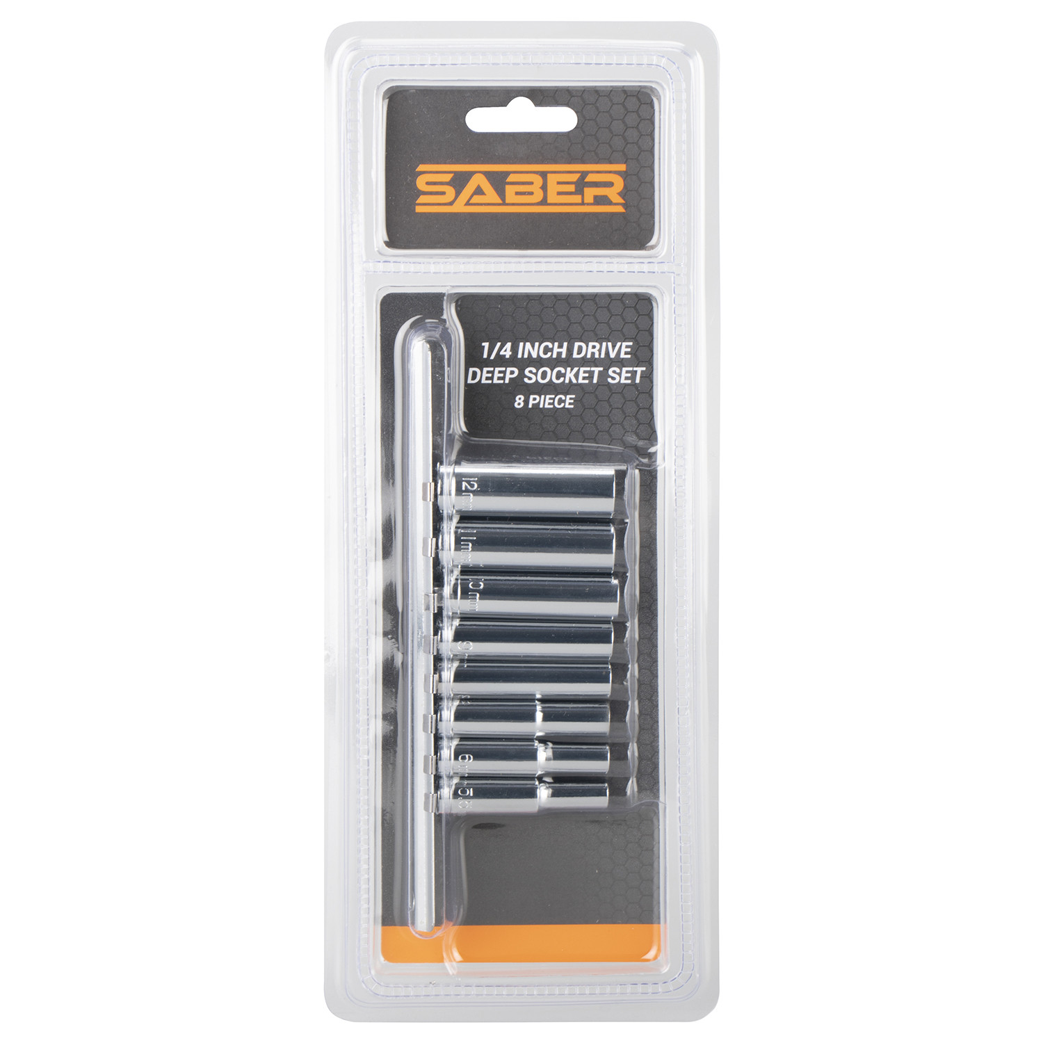 Saber 8 Piece Deep Socket Set Wilko