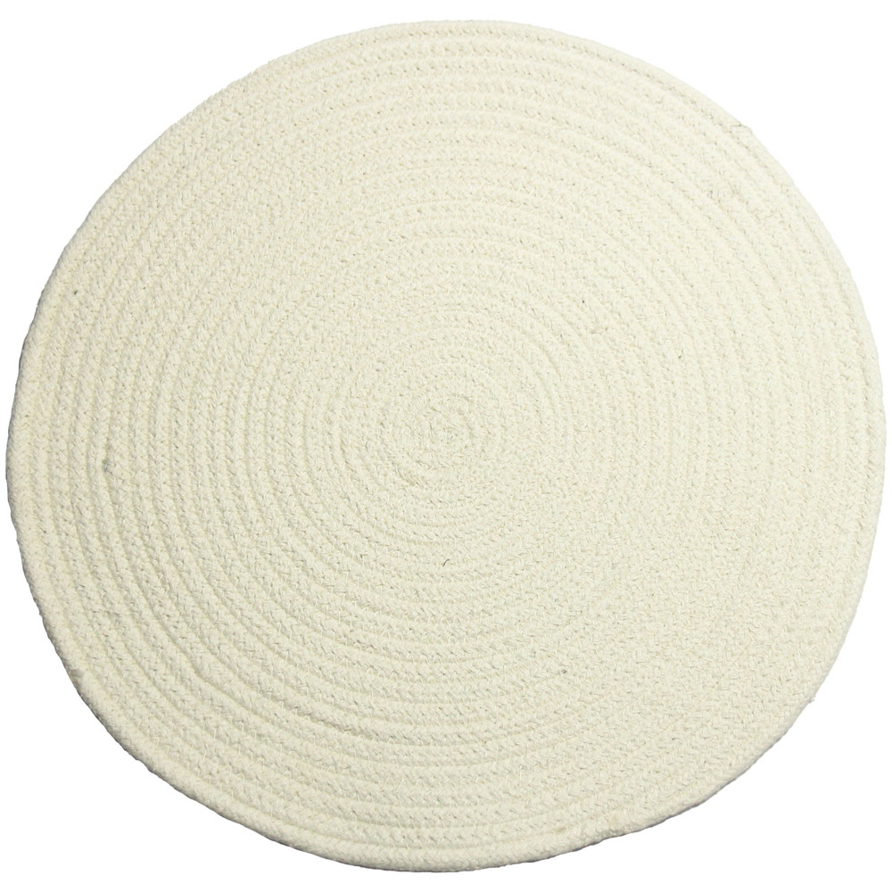 Tweed 2 Pack Cream Cotton Placemats Wilko