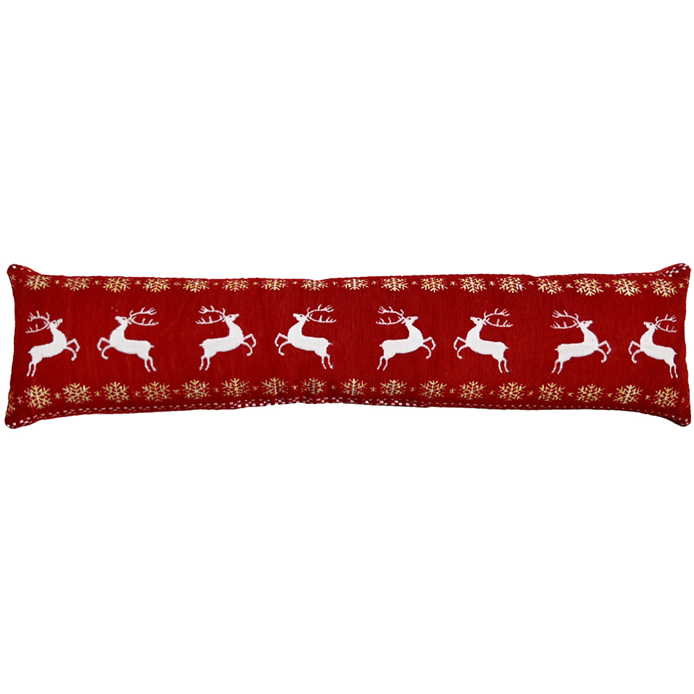 Noel Square Christmas Dancing Star Draught Excluder Wilko