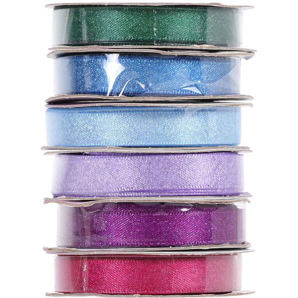 Art Studio Ribbon Glitter Satin | Wilko