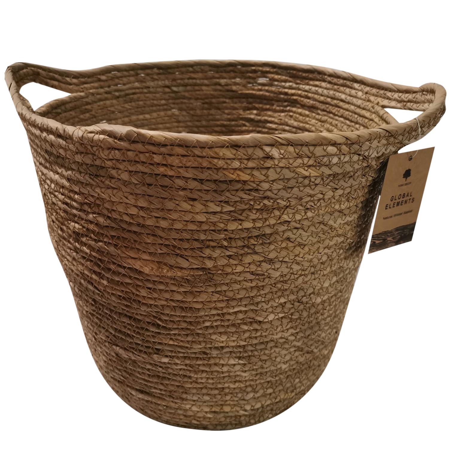 Global Elements Natural Wicker Basket Wilko