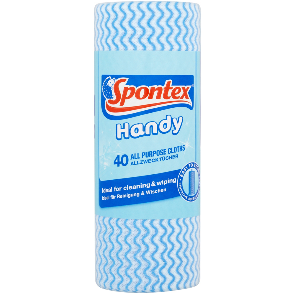 Spontex Handy Cleaning Cloth 40 Pack Wilko