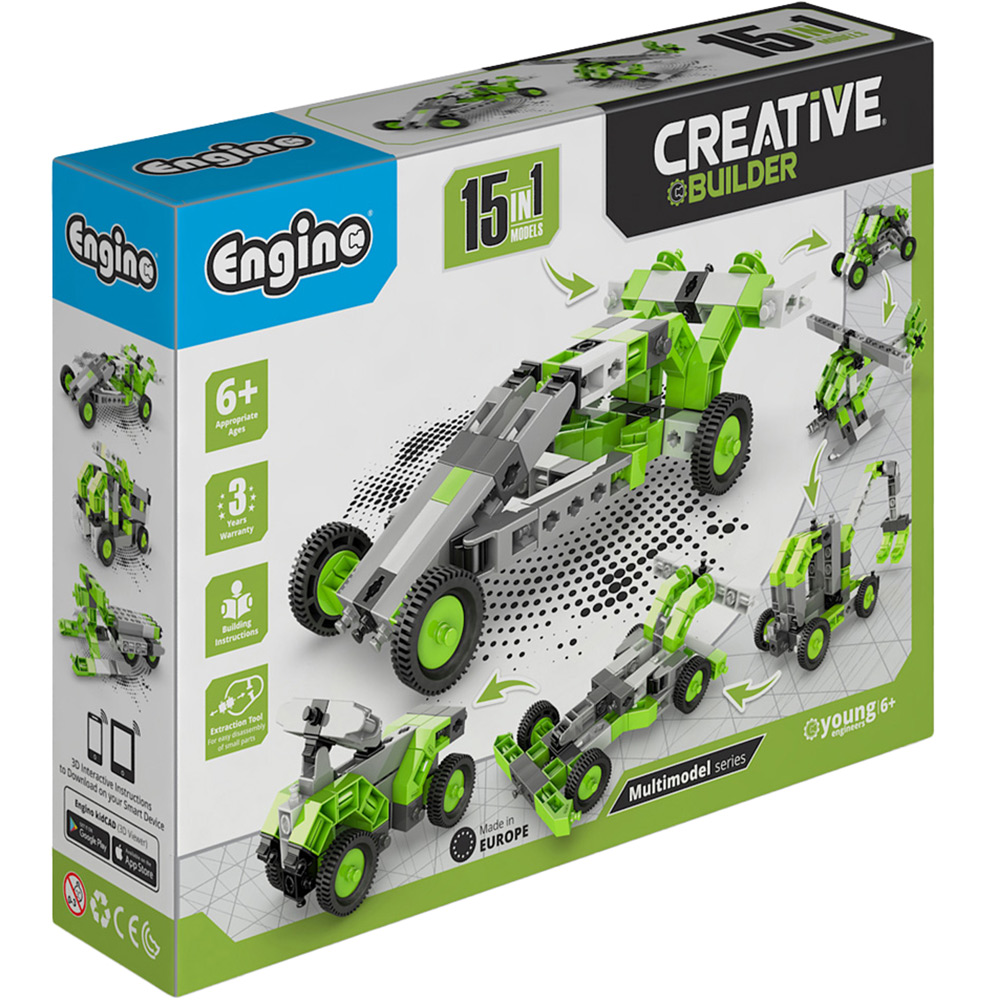Engino Creative Builder 15 Models Multimodel Set | Wilko