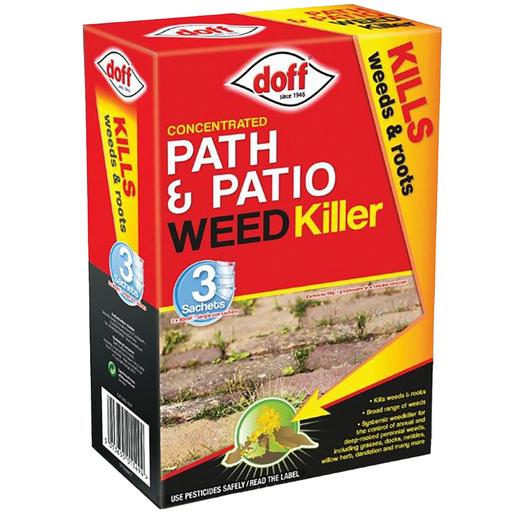 Doff Path Patio Weedkiller Sachets Wilko