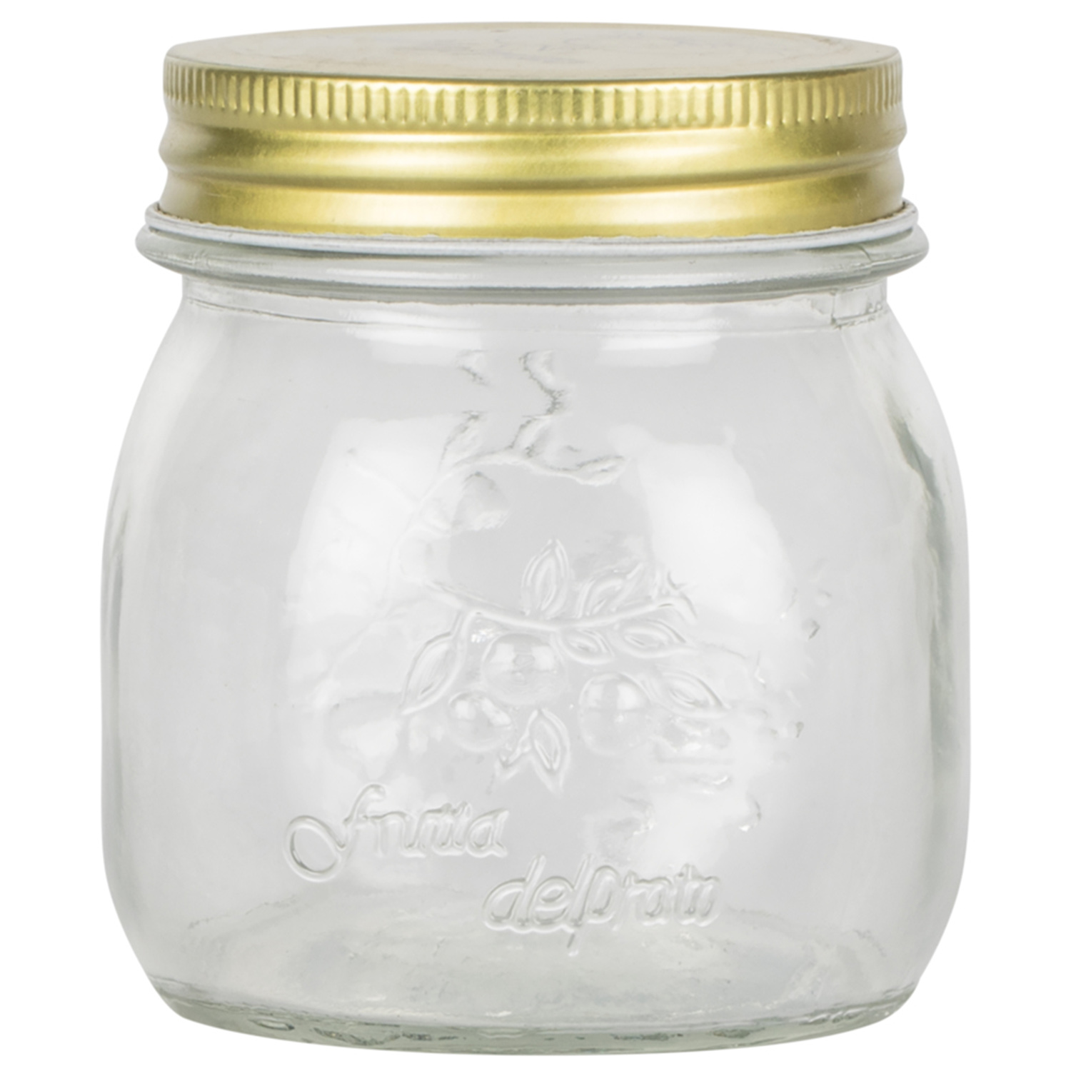 My Home 300ml Clear Glass Jam Storage Jar Wilko