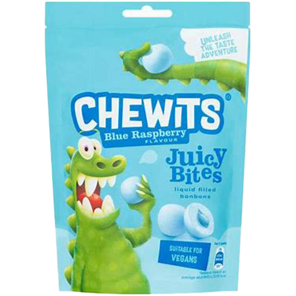 Crispy Raspberry 115g Chewits Blue Raspberry Juicy Bites 115g | Wilko