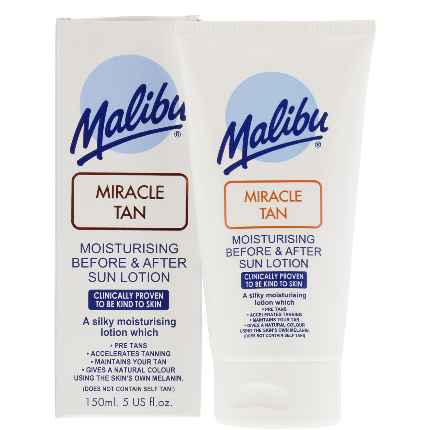 Malibu Miracle Tan Moisturising Before and After Sun Lotion - White | Wilko